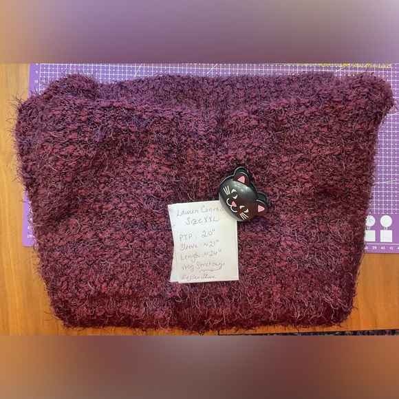 Lauren Conrad Cowl Neck Sweater - Picture 6 of 7